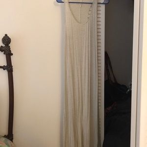 Elan Striped Maxi Dress Size M